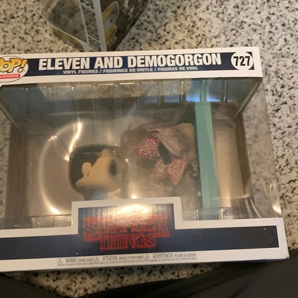 Eleven and demigorgon funko pop